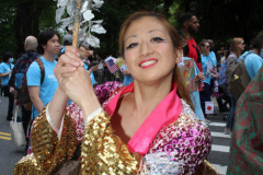 May 14, 2022  First Annual Japan Dy Parade marches down Central Park West in Manhattan, Bands,Floats and celebrities enjoy the festivities. George Takei was the Inaugural 
Grand Marshal.