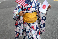 May 14, 2022  First Annual Japan Dy Parade marches down Central Park West in Manhattan, Bands,Floats and celebrities enjoy the festivities. George Takei was the Inaugural 
Grand Marshal.