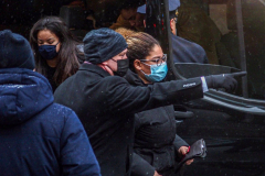 Funeral for NYPD Rookie Cop JASON RIVERA, was held at the St. Patrick’s Cathedral in Mid-Town Manhattan. 
RIVERA only 22, died in a routine domestic call in Manhattan along with another Officer, Wilbert Mora, 27. Thousands of NYPD officers attended as well as family members, friends and colleagues of now post-humously promoted, Detective JASON RIVERA. New York, NY (C) Bianca Otero