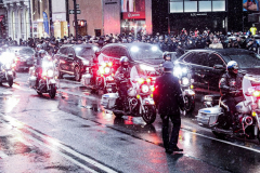 Funeral for NYPD Rookie Cop JASON RIVERA, was held at the St. Patrick’s Cathedral in Mid-Town Manhattan. 
RIVERA only 22, died in a routine domestic call in Manhattan along with another Officer, Wilbert Mora, 27. Thousands of NYPD officers attended as well as family members, friends and colleagues of now post-humously promoted, Detective JASON RIVERA. New York, NY (C) Bianca Otero