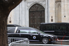 Funeral for Police Officer Jason Rivera that was held at St. Patrick’s Cathedral, New York City on 28 Jan 2022.