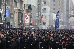 Funeral for Police Officer Jason Rivera that was held at St. Patrick’s Cathedral, New York City on 28 Jan 2022.