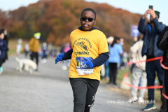 Rising New York Road Runners Cross Country event at Van Cortlandt Park Bronx, N.Y. on 1/21/21.  Runners from the ages 2 up to 18 spent a beautiful Sunday morning running in the park.  The youths ran 3 separate cross country heats.  The event was sponsored by New York Road Runners to promote youth running.  Copyright Jon Simon