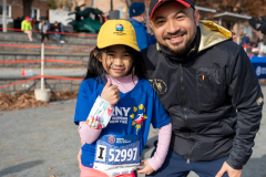 Rising New York Road Runners Cross Country event at Van Cortlandt Park Bronx, N.Y. on 1/21/21.  Runners from the ages 2 up to 18 spent a beautiful Sunday morning running in the park.  The youths ran 3 separate cross country heats.  The event was sponsored by New York Road Runners to promote youth running.  Copyright Jon Simon