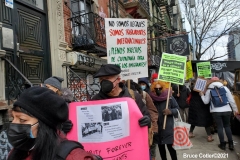 New York- Laundry workers rally  in Chinatown against a company who are trying to break the workers union.
