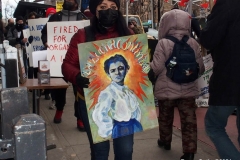 New York- Laundry workers rally  in Chinatown against a company who are trying to break the workers union.