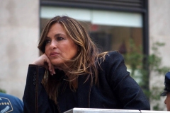 New York-   Filming the Television show" Law and Order- Organized Crime" in  the financial District of Manhattan
Mariska Hargitay