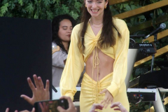 New York,  Lorde performs in New York's Central park for the Good Morning America Concert series.