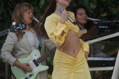 New York,  Lorde performs in New York's Central park for the Good Morning America Concert series.