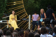 New York,  Lorde performs in New York's Central park for the Good Morning America Concert series.