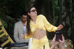 New York,  Lorde performs in New York's Central park for the Good Morning America Concert series.