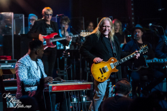 Robert Randolph and Warren Haynes perform at the Fifth Annual Love Rocks NYC benefit concert for God's Love We Deliver at the Beacon Theatre on June 3, 2021 in New York City.