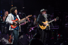 Tash Neal and Jimmy Vivino perform at the Fifth Annual Love Rocks NYC benefit concert for God's Love We Deliver at the Beacon Theatre on June 3, 2021 in New York City.