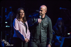 Karen Pearl (L) and John Varvatos at the Fifth Annual Love Rocks NYC benefit concert for God's Love We Deliver at the Beacon Theatre on June 3, 2021 in New York City.