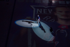 Governor Lieutenant Benjamin commemorates Black History Month by dropping the hockey puck at a New York Rangers game at Madison Square Garden. The Rangers played the Florida Panthers and won 5-2. February 1, 2022.Manhattan, NYC. (C) Bianca Otero