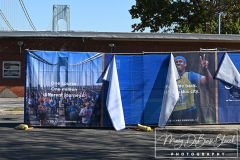 Marathon Clean Up
Fort Wadsworth
Staten Island
November 08, 2021
For Credit:  Mary DiBiase Blaich

The day after the NYC Marathon, and the staging area at Fort Wadsworth is being cleaned of discarded clothes, straw placed to protect grass field, and other equipment including signage and port o potty’s.