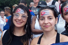Anti- Cuba March and Rally in New York City.
Cuban Americans march and held a rally in the rain to protest the conditions in Cuba