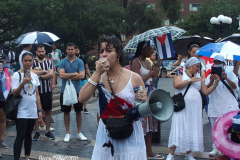 Anti- Cuba March and Rally in New York City.
Cuban Americans march and held a rally in the rain to protest the conditions in Cuba