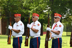 Fr Vincent Capodanno 54th Memorial Mass
September 04, 2021
Ft Wadsworth
Staten Island, NY
Photographs by Mary DiBiase Blaich 

A Mass and ceremony were held on Saturday, 04, 2021 in honor of Father Vincent R Capodanno at Ft Wadsworth, Staten Island.   Fr Capodanno, a native of Staten Island, was a Maryknoll Missionary who served as a chaplain in Vietnam.  He was killed in action while ministering to wounded Marines in combat.  Fr Capodanno
Received the Congressional Medal of Honor for his actions during which he saved several marines.
At the Mass, the Knights of Columbus provided an honor guard.  Members of many local veteran organizations attended as did family members Fr Capodanno, especially Vincent Capodanno, a nephew who spoke after the Mass.  The communion gifts were brought to the altar by two Marines who were with Fr Capodanno in Vietnam.  The Mass was con celebrated by Rev Louis Jerome and Msgr Peter Finn.
Following the Mass, wreaths were placed in front of a statue of Fr Capodanno outside the chapel at Fr Wadsworth that is named for him.