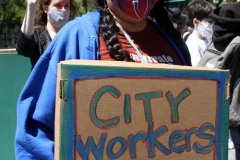 NEW YORK -May Day Rallies and Protests at Various locations in  Manhattan from worker safety,Marijuanajustice, Defund NATO, free political prisoners, many groups take to the streets to protest