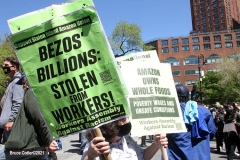 NEW YORK -May Day Rallies and Protests at 
Various locations in  Manhattan from worker safety,Marijuana
justice, Defund NATO, free political prisoners, many groups take to the streets to protest