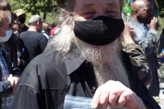 NEW YORK -May Day Rallies and Protests at 
Various locations in  Manhattan from worker safety,Marijuana
justice, Defund NATO, free political prisoners, many groups take to the streets to protest