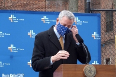 NEW YORK—? Mayor de Blasio today announced a three-pronged plan to vaccinate homebound seniors and the essential frontline home care workers who care for them. Beginning next week, the City will launch on-site senior vaccination clinics and, with the arrival of the Johnson & Johnson vaccine in March, stand up a vaccination drive for homebound seniors. To minimize risk for homebound seniors throughout the month of February, the City will aim to vaccinate 25,000 home health aides over the next month, offering dedicated appointments in the areas where they live and work.