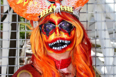 June 15,2022    NEW YORK  
The 40th Annual Mermaid Parade. returned after a two year absence due to Covid. Revelers Dance in the streets while groups of of musicians / bands play while marching along the parade route
