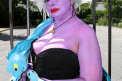 June 15,2022    NEW YORK  
The 40th Annual Mermaid Parade. returned after a two year absence due to Covid. Revelers Dance in the streets while groups of of musicians / bands play while marching along the parade route