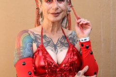 June 15,2022    NEW YORK  
The 40th Annual Mermaid Parade. returned after a two year absence due to Covid. Revelers Dance in the streets while groups of of musicians / bands play while marching along the parade route