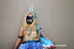 June 15,2022    NEW YORK  
The 40th Annual Mermaid Parade. returned after a two year absence due to Covid. Revelers Dance in the streets while groups of of musicians / bands play while marching along the parade route