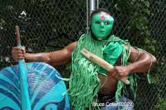 June 15,2022    NEW YORK  
The 40th Annual Mermaid Parade. returned after a two year absence due to Covid. Revelers Dance in the streets while groups of of musicians / bands play while marching along the parade route