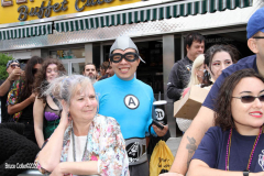 June 15,2022    NEW YORK  
The 40th Annual Mermaid Parade. returned after a two year absence due to Covid. Revelers Dance in the streets while groups of of musicians / bands play while marching along the parade route