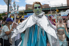 After a two-year pandemic hiatus, the famous Coney Island Mermaid Parade returns to Brooklyn, New York, on June 18, 2022. Photo by Gabriele Holtermann/Sipa USA