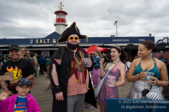 After a two-year pandemic hiatus, the famous Coney Island Mermaid Parade returns to Brooklyn, New York, on June 18, 2022. Photo by Gabriele Holtermann/Sipa USA