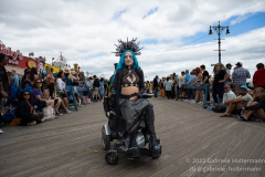 After a two-year pandemic hiatus, the famous Coney Island Mermaid Parade returns to Brooklyn, New York, on June 18, 2022. Photo by Gabriele Holtermann/Sipa USA