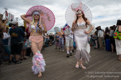 After a two-year pandemic hiatus, the famous Coney Island Mermaid Parade returns to Brooklyn, New York, on June 18, 2022. Photo by Gabriele Holtermann/Sipa USA
