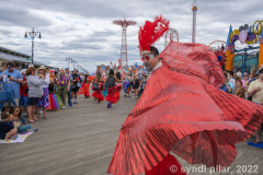 The Coney Island Mermaid parade returned for its 40th year after being canceled for two years due to Covid restrictions. Thousands turned out for the nations largest ocean themed art parade.
Photo By Syndi Pilar