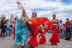 The Coney Island Mermaid parade returned for its 40th year after being canceled for two years due to Covid restrictions. Thousands turned out for the nations largest ocean themed art parade.
Photo By Syndi Pilar