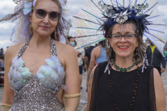 The Coney Island Mermaid parade returned for its 40th year after being canceled for two years due to Covid restrictions. Thousands turned out for the nations largest ocean themed art parade.
Photo By Syndi Pilar