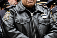 Police Officer Wilbert Mora was laid to rest 2/2/22 after being posthumously promoted to Detective First Grade, and eulogized at St. PatrickÕs Cathedral. Thousands of police from all parts of the country lined Fifth Ave. as the procession carrying Detective Mora passed.  Mora was gunned down along with his partner Jason Rivera, who passed away a few days earlier.