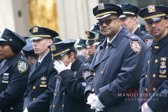 Funeral for Police Officer Wilbert Mora that was laid to rest February 02 , 2022 at St. Patrick's Cathedral, New York.