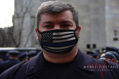 Funeral for Police Officer Wilbert Mora that was laid to rest February 02 , 2022 at St. Patrick's Cathedral, New York.