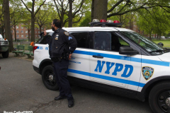 May 12, 2022  NYC Police Officers from Police Service Area 1 confiscate motorcycles and scooters that are illegally store/parked on New York City Housing Authority Property. Sgt. Khalid and his team of officers with the help of NYC Traffic Department personnel load a flatbed truck with illegal motorcycles.