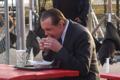 New York- Filming in Coney Island  season 2 of the Godfather of Harlem tells the "true story of infamous crime boss Bumpy Johnson, who in the early 1960s returned from ten years in prison to find the neighborhood he once ruled in shambles. With the streets controlled by the Italian mob, Bumpy must take on the Genovese crime family to regain control. filming today was Forest Whitaker  , Chaz Palminteri, Bo Dietl.