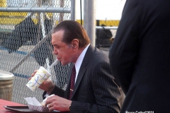 New York- Filming in Coney Island  season 2 of the Godfather of Harlem tells the "true story of infamous crime boss Bumpy Johnson, who in the early 1960s returned from ten years in prison to find the neighborhood he once ruled in shambles. With the streets controlled by the Italian mob, Bumpy must take on the Genovese crime family to regain control. filming today was Forest Whitaker  , Chaz Palminteri, Bo Dietl.