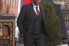 New York- Filming in Coney Island  season 2 of the Godfather of Harlem tells the "true story of infamous crime boss Bumpy Johnson, who in the early 1960s returned from ten years in prison to find the neighborhood he once ruled in shambles. With the streets controlled by the Italian mob, Bumpy must take on the Genovese crime family to regain control. filming today was Forest Whitaker  , Chaz Palminteri, Bo Dietl.