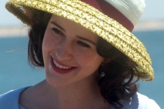 NEW YORK   The Cast of The Marvelous Mrs. Maisel films season 4 in Coney Island Amusement park. The show in set in the late 1950's to the early 1960's
Rachel Brosnahan