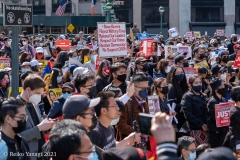 New York-  Myanmar Rally held in Foley Square. Protestors want to raise awareness of the political climate in Myanmar.