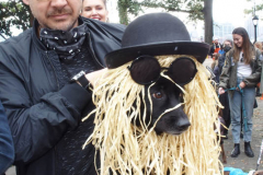 New York,    Annual Halloween dog parade returned after missing last years due to Covid.